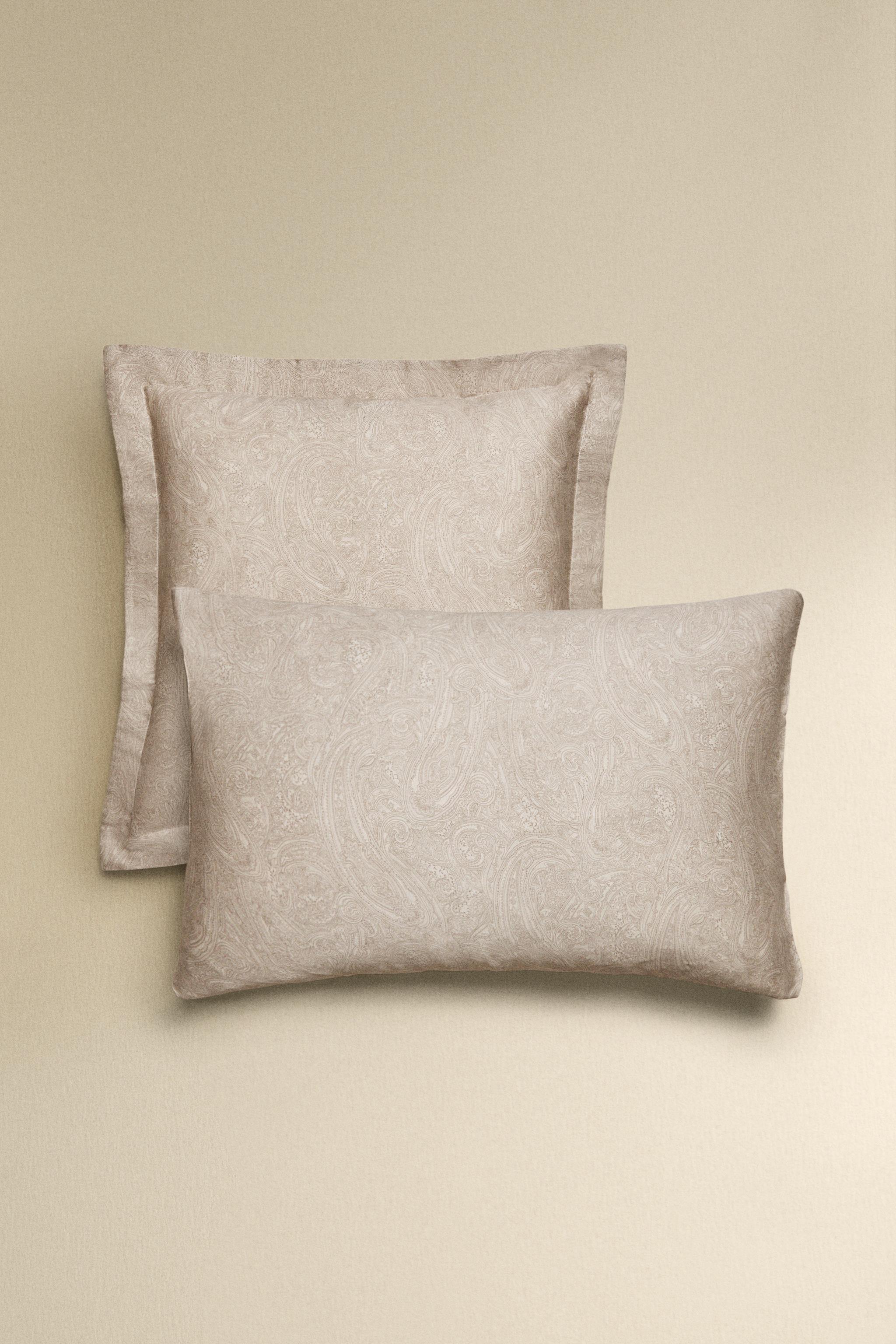 PAISLEY SATEEN PILLOWCASE